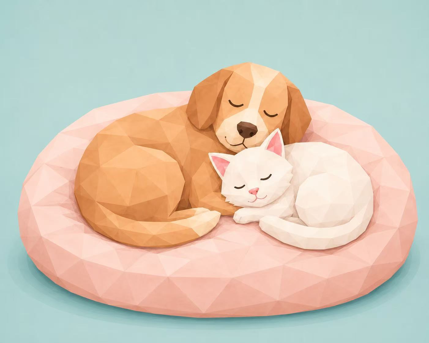 Cat and dog